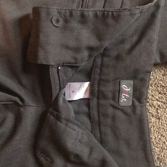 Dots Bell Bottom Dressy Work Pant Size 6 - Picture 2 of 2